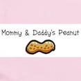 thumbnail image 2 of CafePress - Mommy & Daddy's Peanut Infant Bodysuit - Baby Light Bodysuit, Size Newborn - 24 Months, 2 of 4