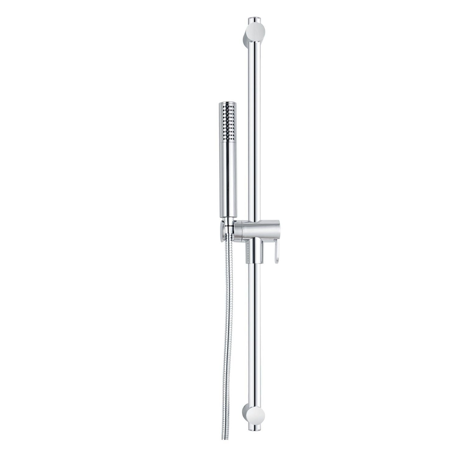 The akuaplus® 1-setting Hand shower with Adjustable Post 29 3/4 inches (75.5 cm) chrome finish