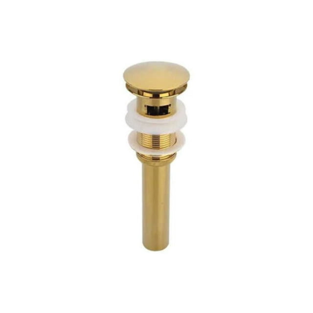 DROP Bath and Kitchen DR091046 Drain de lavabo Pop-Up Gold avec trop-plein