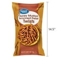 Great Value Honey Mustard Seasoned Pretzel Twists, 16 oz
