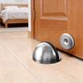 thumbnail image 4 of No-Drill Door Stopper - Stainless Steel & Rubber Floor Mount for Bedroom & Living Room, 4 of 4