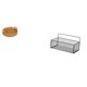 thumbnail image 1 of Cestas De Frutas Tejidas, Cuenco Para Aperitivos, Plato Para Pan, Estantes Flotantes Para Colgar En La Pared, Organizador De Pared De Metal Para Baño, Cesta De Almacenamiento De Alambre Para, 1 of 8