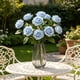 thumbnail image 1 of YiJuHui Artificial Rose Bouquet Wedding Flowers Faux Floral Stems with Leaves Realistic Bridal Bouquet Centerpiece for Home Decor Party Decorations, 1 of 6