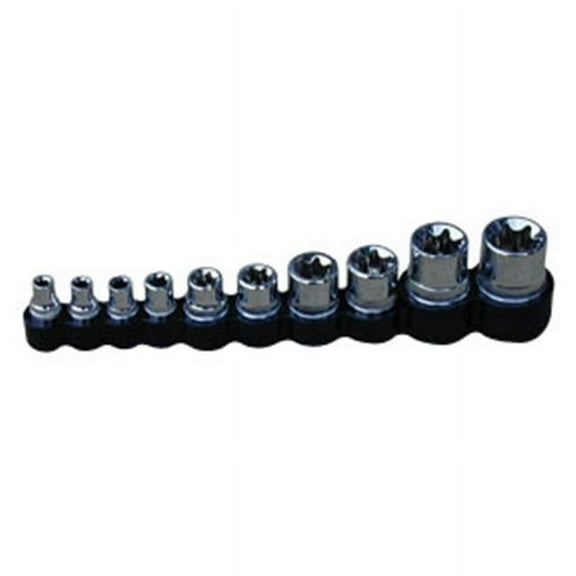 ATD Tools ATD-178 10 Pc. 0.25 In., 0.37 In. And 0.5 In. Drive Star Socket Set