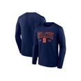 thumbnail image 4 of NCAA Syracuse Orange Men's Cotton Navy Long Sleeve T-Shirt, 4 of 4