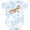 Tie Dye Blue, variant on Inktastic Cute Bearded Dragon Boys or Girls Baby Bodysuit