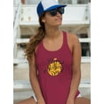 thumbnail image 2 of Mothers Day Gold Crown Racerback Tank Women -Image by Shutterstock, Female Large, 2 of 4