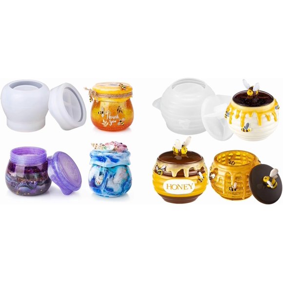 Bundle Pudding Jar Molds and Bee Jar Molds