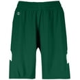 thumbnail image 4 of Holloway Sportswear XS Womens Dual-Side Single Ply Shorts Forest/White 224379, 4 of 6