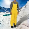 thumbnail image 4 of Blekii Men's Ski Pants Overalls, Insulated Waterproof Snowboard Bibs, Winter Sport Snow Pants with Suspenders, Thermal Snowsuit Bottom for Skiing, Functional Cold Weather Gear,, 4 of 8