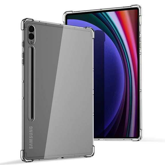 AICase Clear for Samsung Galaxy Tab S9 Ultra Tablet Case, Soft TPU Ultra Slim Crystal Transparent Shockproof Cover for Galaxy Tab S9 Ultra 14.6 Inch 2023