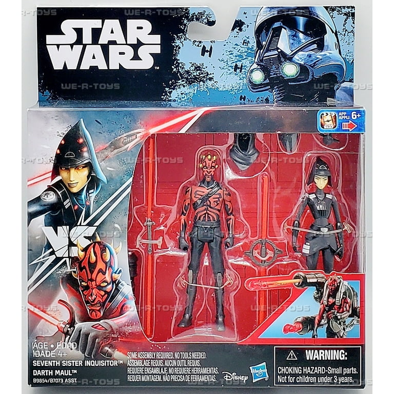 Zig Zag Sisters Love Wars フィギュア Star Wars Rebels Seventh Sister Inquisitor vs. Darth Maul