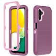 thumbnail image 4 of NIFFPD Samsung Galaxy A13 5G Case with Screen Protector (Anti Spy Privacy) Tough Rugged Shockproof Protective Phone Case for Galaxy A13 5G Wine&Pink, 4 of 6
