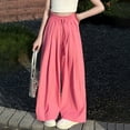 thumbnail image 5 of Generic Girls Sweatpants Baggy Barrel Pants Teen Wide Leg Open Bottom Casual Drawstring Soft Sweat Pant Straight Leg Joggers Pockets, 5 of 9