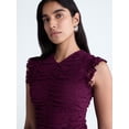 thumbnail image 5 of Scoop Women’s Shirred Lace Top, Sizes XS-XXL, 5 of 6