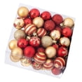 thumbnail image 1 of Adorno de Navidad Ounissouiy 50 Piezas Bola Brillante Decoración Colgante para Escaparate de Oficina, 1 of 6