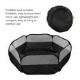 thumbnail image 3 of Pet Enclosure, Breathable Easy To Clean Mesh And Fabric Small Pet Cage Tent Escape Proof Waterproof Bottom  For Outdoors For Home Black, 3 of 8