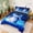 Blue 4, variant on Erosebridal Penguin Twin Comforter Sets for Girls, Purple Flowers Bedding Set, Polka Dots Reversible 2-Piece 1 Comforter and 1 Pillowcase