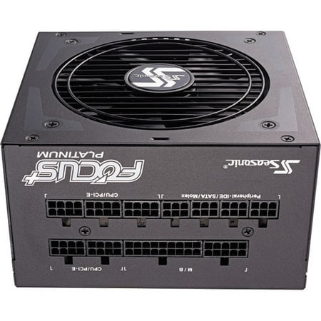 Seasonic FOCUS Plus Series SSR-850PX 850W 80+ Platinum ATX12V & EPS12V Full Modular 120mm FDB Fan, Compact 140 mm Size Power