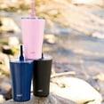 thumbnail image 6 of Zak Designs 20 oz. Travel Straw Tumbler Alfalfa Vacuum Insulated Stainless Steel with Silicone Straw and Splash-Proof Lid for Cold Drinks, 6 of 7