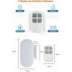 thumbnail image 5 of Alarma de Puertas y Ventanas, Detectores Inalámbricos de Puertas y Ventanas con Control Remoto y Baterías, Sensor Magnético Antirrobo Antiintrusión para Sistema de Seguridad Hogar e Infantil, 5 of 5