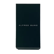 Alfred Sung Mens Seger Black Link Watch