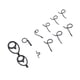 thumbnail image 3 of Traje De Guía De Ojo De Caña De Pescar, Kit De Reparación De Punta De Caña De Pescar Caja De Plástico Fácil Instalación Diferentes Tamaños Disponibles Para Estanque De ANGGREK Otros, 3 of 8
