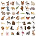 thumbnail image 3 of Animal Stickers, Set of 50, Waterproof and UV Resistant, Perfect for All Your Gadgets, 3 of 5