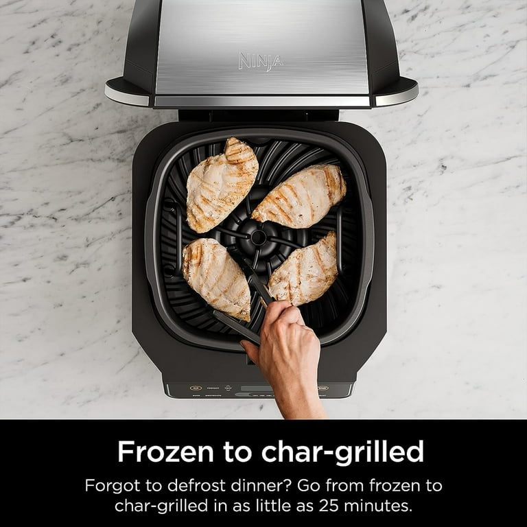 Ninja® Foodi™ Smart XL 6-in-1 Indoor Grill with 4-qt Air Fryer, Roast, –  The Homery Online