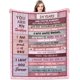 thumbnail image 1 of LHSHID 24th Birthday Gifts For Her Blanket 24th Birthday DecorationsTurning 24 Gifts For Women Best Gifts For 24 Year Old Women Blankets 30"x40", 1 of 8