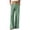 Green, variant on Women's Vertical Striped Wide Leg Pants,Mid Rise Casual Loose Fit Pants with Patch Pocket,Blue Women's S-XXL