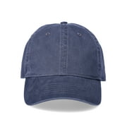 George Mens Solid Cotton Twill Baseball Cap, Greystone