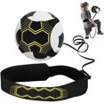 thumbnail image 1 of Cinta de entrenamiento de fútbol, ​​ayuda al entrenamiento de fútbol para niños, jóvenes y adultos, para 3, 4 y 5 balones, 1 of 4