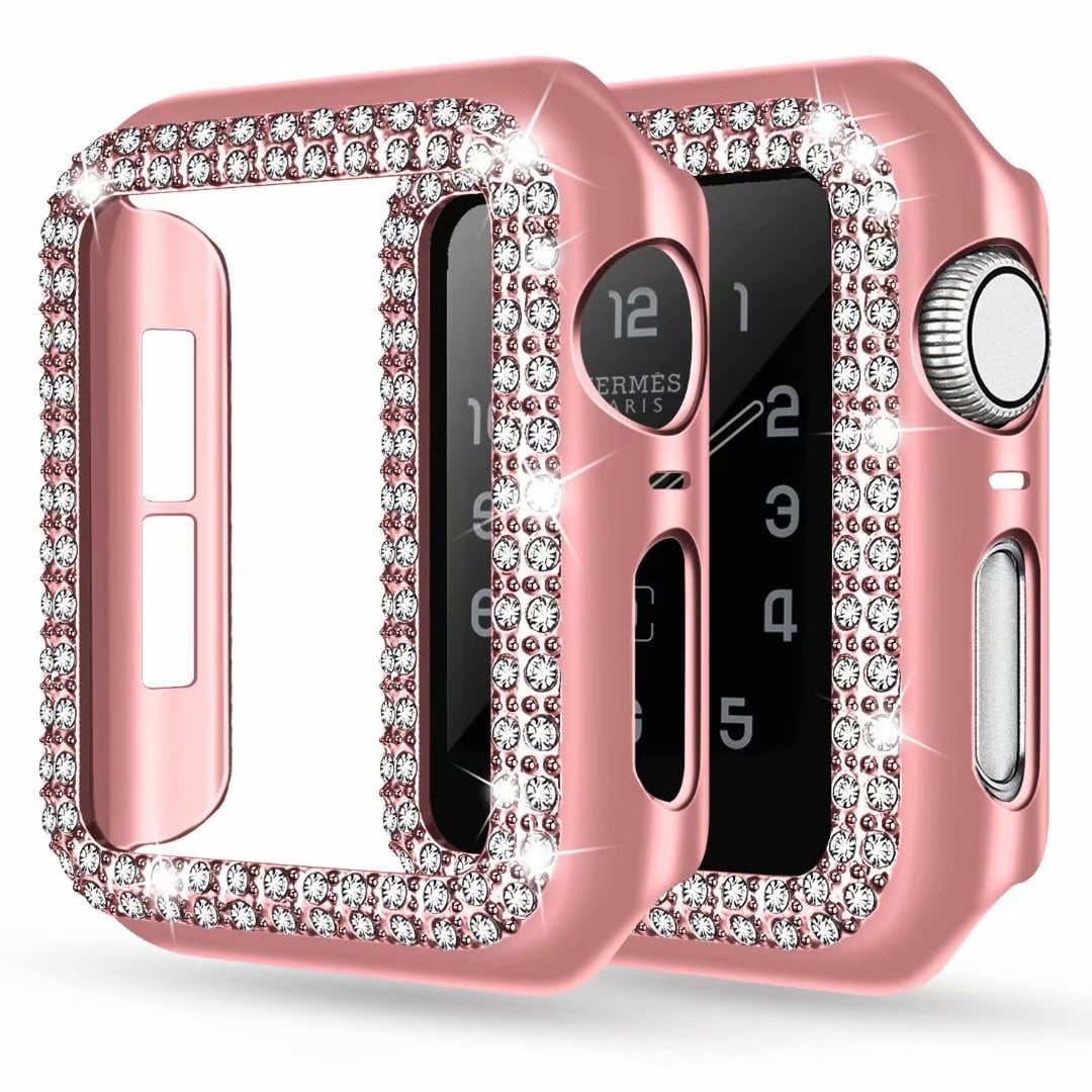 rhinestone apple watch bumper