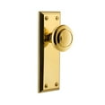 thumbnail image 2 of Grandeur Favcir_Prv_238 Fifth Avenue Solid Brass Privacy Door Knob Set - Nickel, 2 of 6
