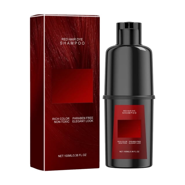 FcBaudy Hair Dyeing Shampoo Plant Extract Maintenance DIY Lasting Color And Hair Dyeing 100ml A shampoo