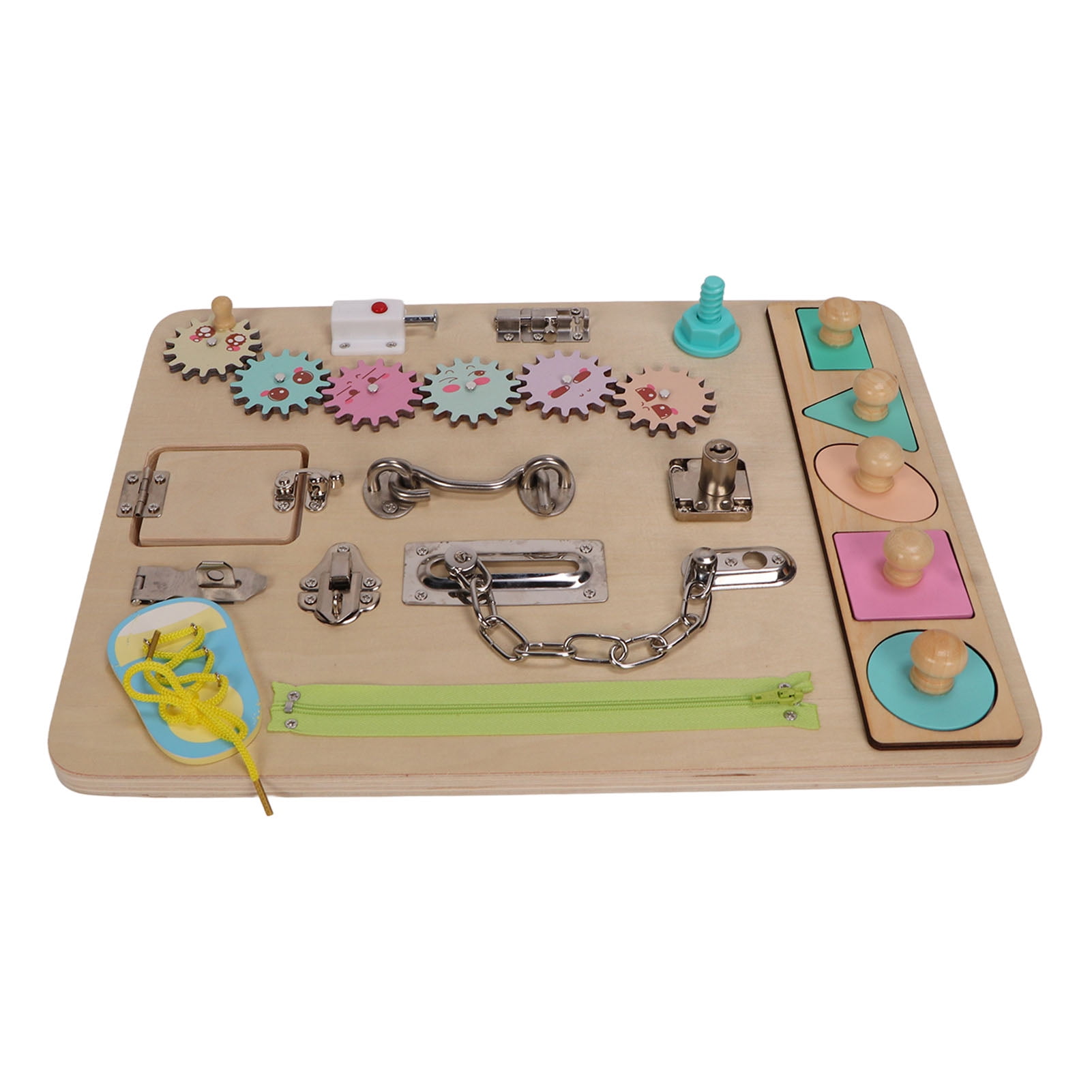 Dementia Fidget Board, Anxiety Relief Sensory Board Memory Aid For