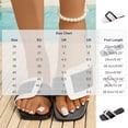 thumbnail image 4 of Agkizg Womens Indoor Outdoor Slides, Beach Walking Sandals, Colorblock Squares Open Toe Flat Slide Sandals Casual Indoor Outdoor Daily Slippers, 4 of 7