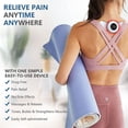thumbnail image 2 of Back Massager, Neck Shoulder Massager with Heat, Cordless Electric Deep Tissue Kneading Muscle Massager Machine, Red Light Therapy Device for Back Pain Relief, 2 of 6
