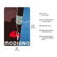 thumbnail image 2 of Modiano - Italian Cigarette Rolling Papers - Vintage Advertising Poster by Robert Berény c.1925 - 8 x 12 inch Vintage Metal Tin Sign, 2 of 4