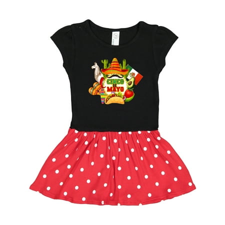 

Inktastic Cinco De Mayo Party Gift Toddler Girl Dress