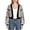Khaki, variant on Womens Cropped Cardigan Colorblock Contrast Open Front Knit Sweater Long Sleeve Bishop Sleeve Casual Top Bishop Sleeves Must Have Piece