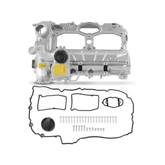 Valve Cover 1 - Compatible with 2012 - 2016 BMW 528i 2.0L 4-Cylinder Turbocharged 2013 2014 2015