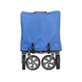 thumbnail image 5 of Mac Sports Collapsible Folding Outdoor Heavy Duty Utility Wagon, 300 lbs Weight capacity, Blue, 5 of 16