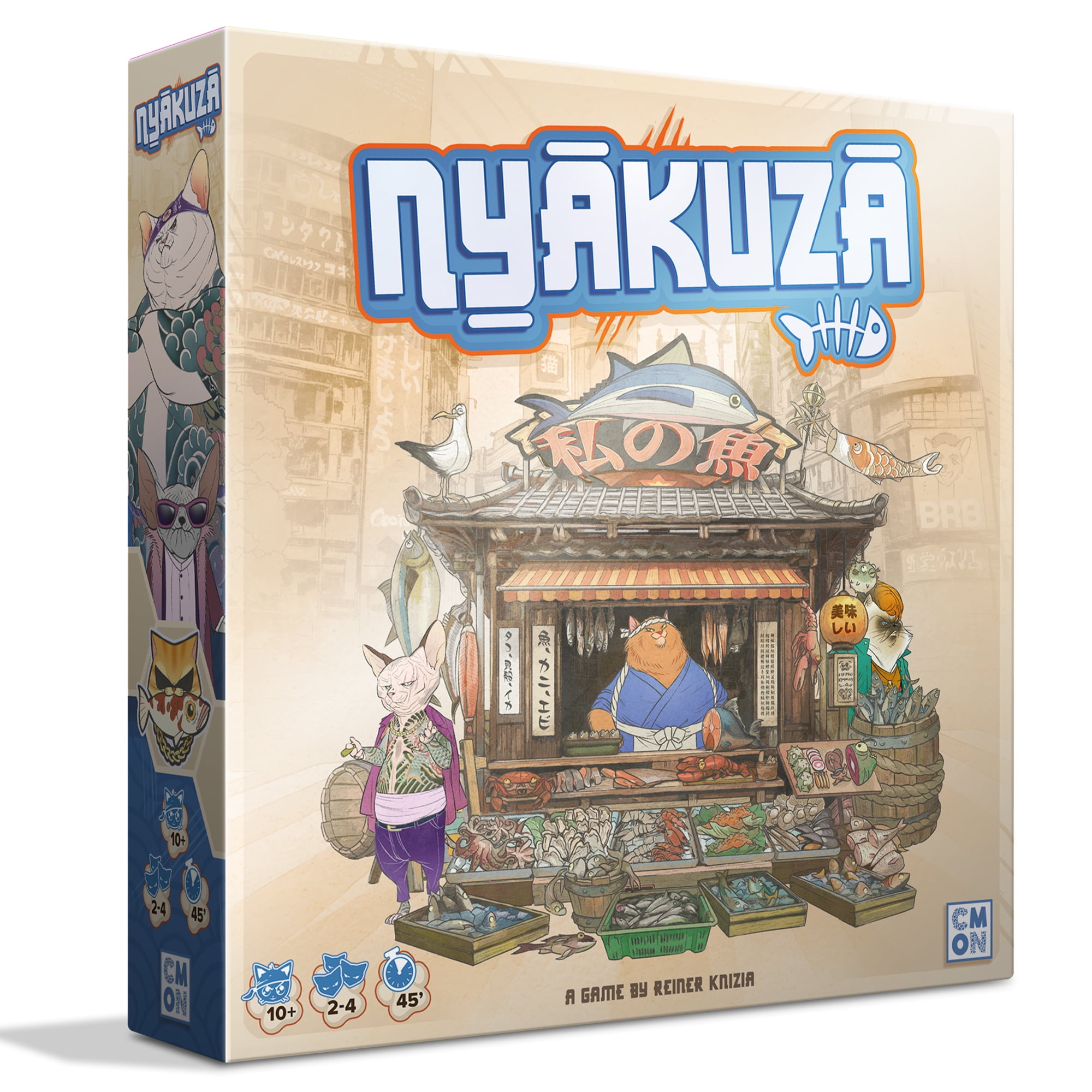 Nyakuza Family Strategy Board Game for Ages 10+, from Asmodee