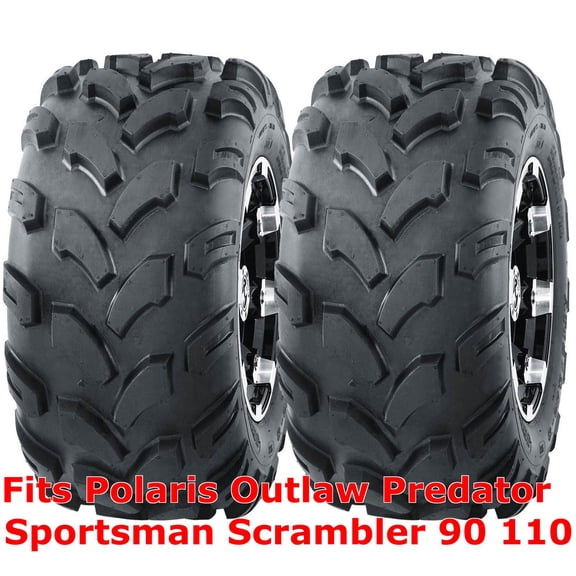 2 ATV tires 19x7-8 Polaris Outlaw Predator Sportsman Scrambler 90 110 front P311