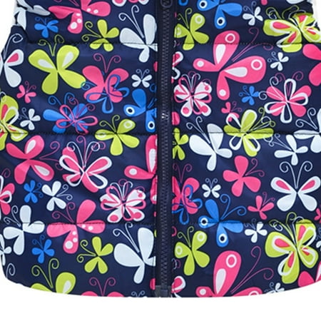

QIPOPIQ Girls Clothes Clearance Toddler Baby Girls Cartoon Pattern Cute Zipper Windproof Sleeveless Vest Coat