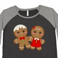 thumbnail image 4 of Inktastic Gingerbread Couple Women's Plus Size T-Shirt, 4 of 5