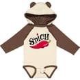 thumbnail image 3 of Inktastic Spicy Hot Chili Pepper Boys or Girls Long Sleeve Baby Bodysuit, 3 of 5