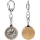 thumbnail image 1 of Compass Keychains, 2PCS Vintage Keyring Pendant Zinc Alloy Pocket Compass Keychains for Outdoor Navi, 1 of 4